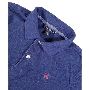 Brooks Brothers Boys LONG SLEEVE POLO Size‎ MEDIUM  Shirt  Navy LOGO